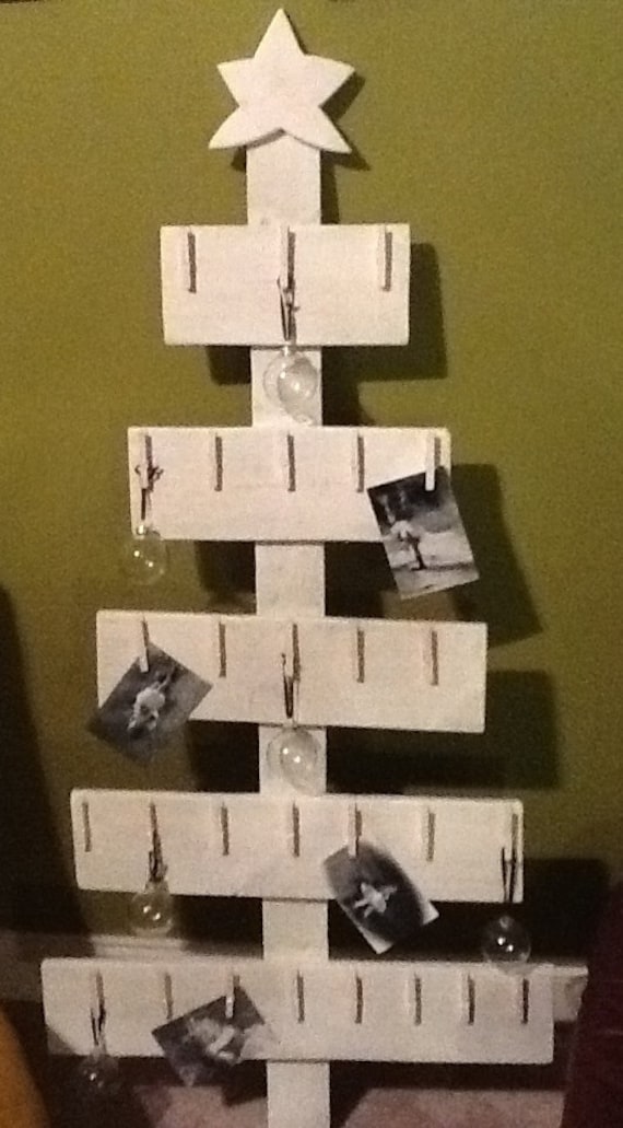 Items similar to Christmas Tree Card/Picture Holder on Etsy