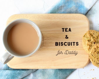 Personalised Tea And Biscuit Coaster