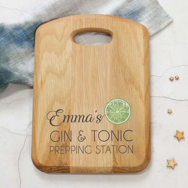 Personalised Gin  Station, Gin & Tonic, Bespoke Gin and Tonic Station, Gin Lover's Gift, Gin Gift, Birthday Gift, Gift for Him, Gift for Her