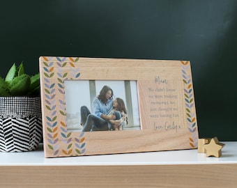 Personalised Photo Frame - Personalised Mum Picture Frame - Personalised Frame - Message Photo Frame - Mothers Day Gift Idea - Gift For Her