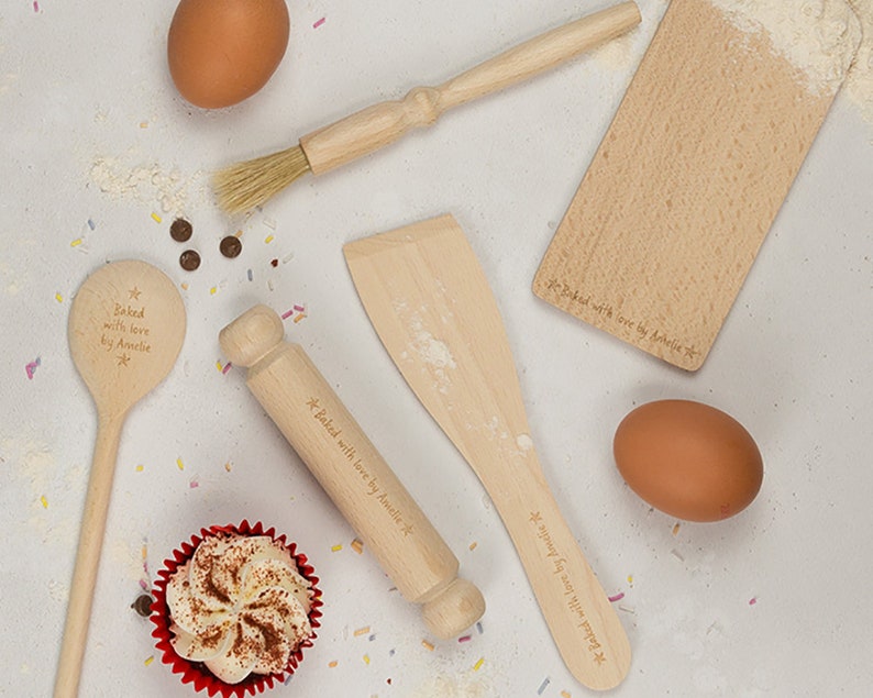 Personalised Baking Set Kids Baking Set Kids Gift Baking Etsy