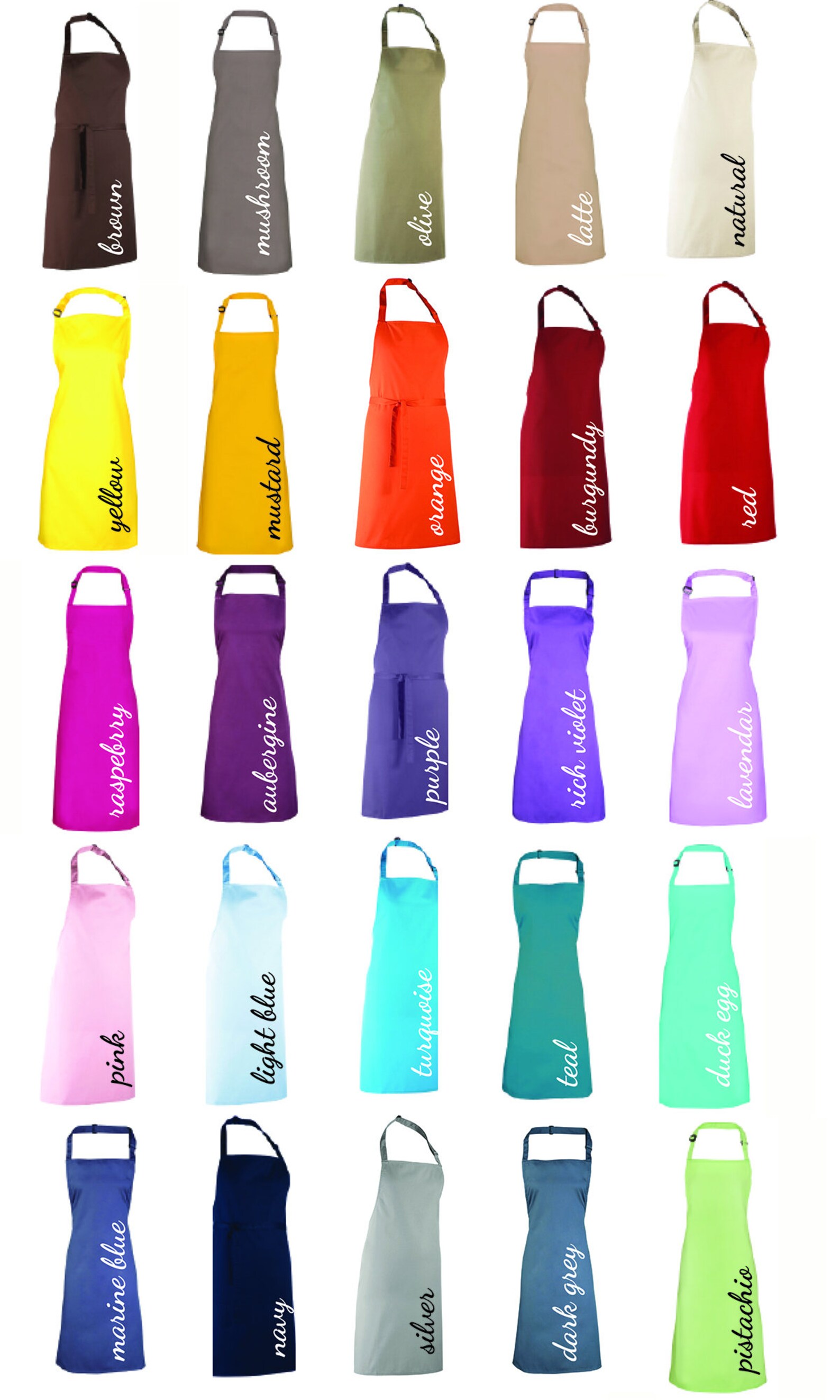 Name Apron Personalised Apron Apron Baking Gifts Etsy UK