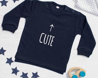 Childrens Sweatshirt - Cute Sweatshirt - Childrens Tshirt - Kids Sweatshirt - Personalised Baby Gift - Baby Sweatshirt - Child Sweatshirt