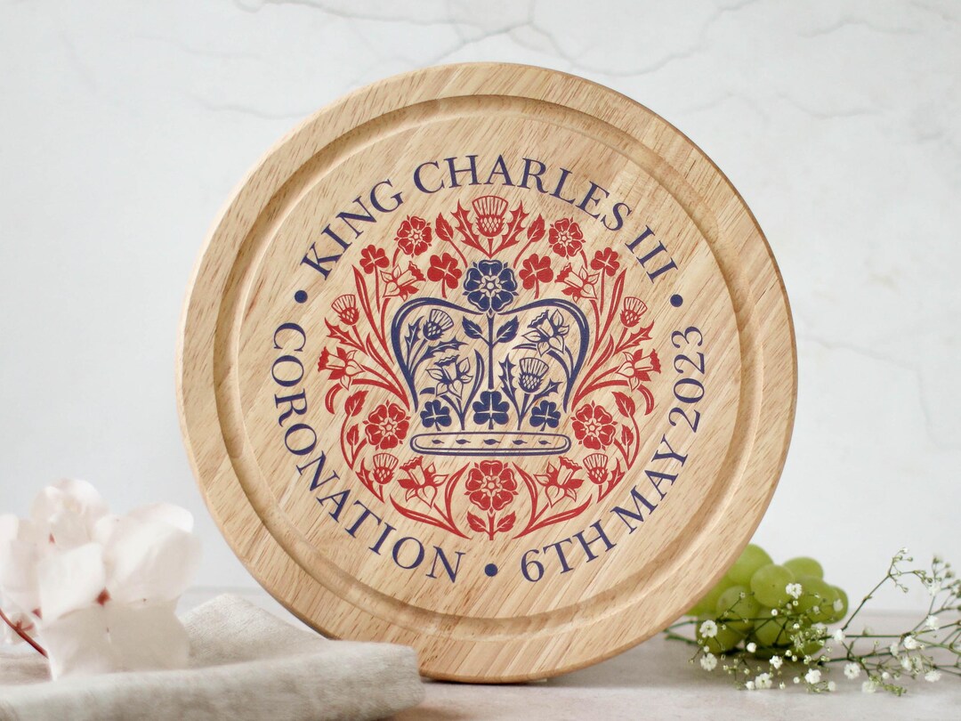 Coronation Keepsake Chopping Board Chopping Board With Coronation