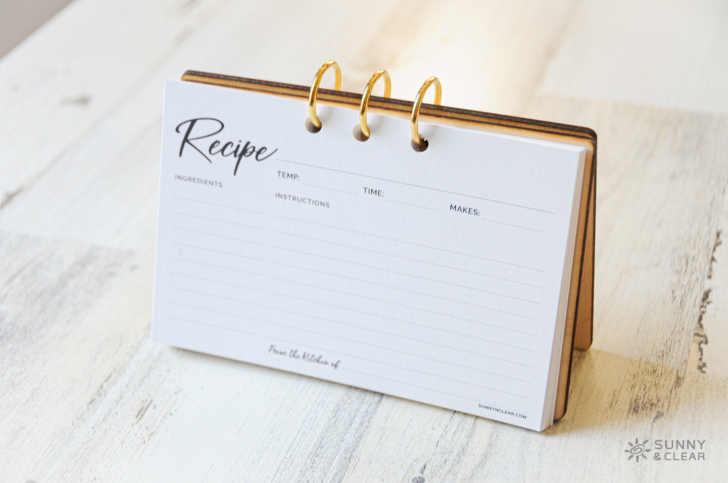 Some Good Recipes Recipe Card Binder Custom Recipe Book Etsy