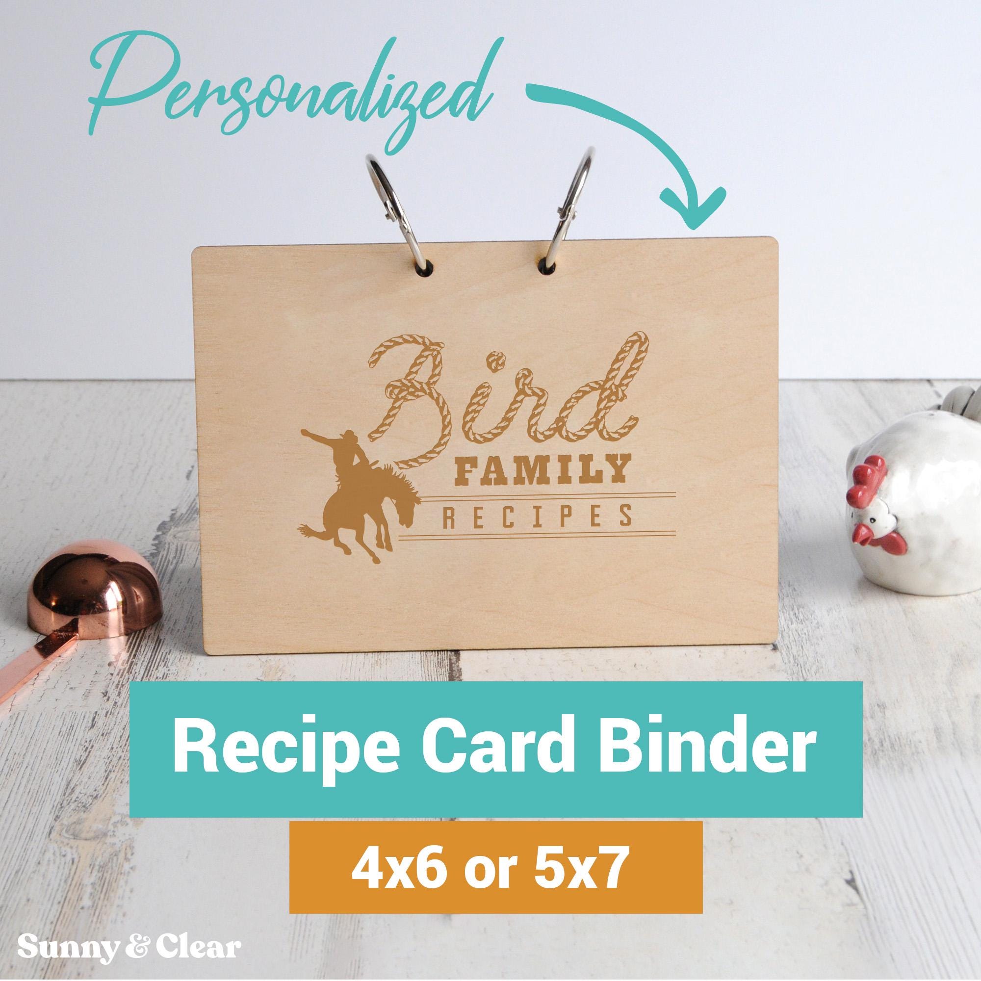 4x6 recipe card binder Bake Someone Happy Binder, 4x6, Recipe Book – Sunny & Clear With a trusty ballpoint pen or fine Recipe Card Binders – Jot