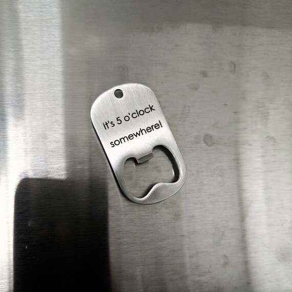 Personalized Bottle Opener Personalized Gift for Etsy