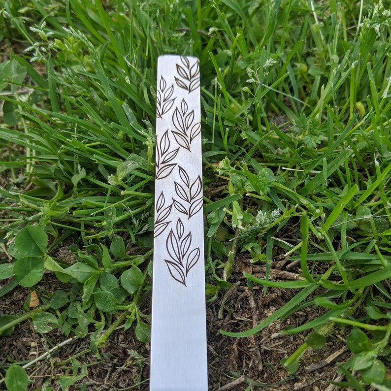 Custom Plant Markers Personalized Herb Stakes Etsy