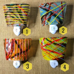 Fused Glass Night Lights