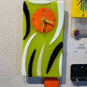 Paiute Pendulum Glass Wall Clock