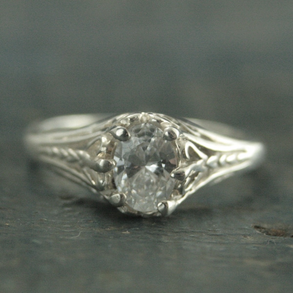 Victorian Style Ring Etsy