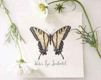Giclee Print of Northern Tiger Swallowtail Butterfly Art Print