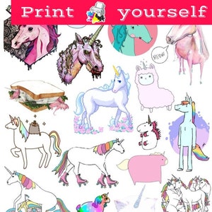 set 31 mockup printable tumblr stickers stickers set of etsy israel