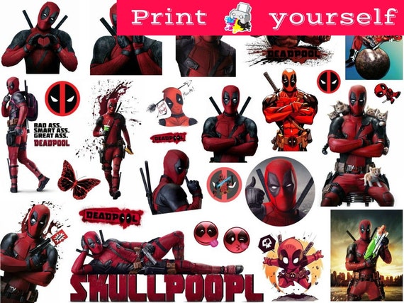 Set,330 Deadpool Mockup Printable Tumblr Stickers Stickers Sets Set,330 Deadpool Mockup Printable Tumblr Stickers Stickers Sets