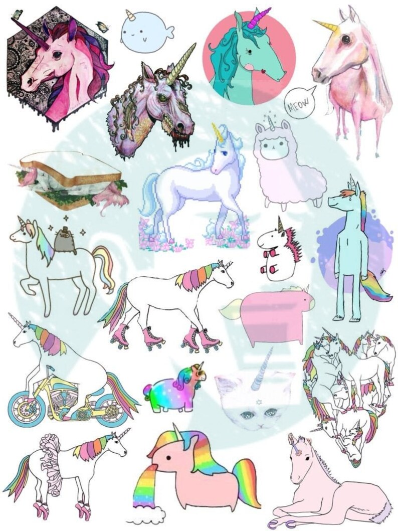 set 31 mockup printable tumblr stickers stickers set of
