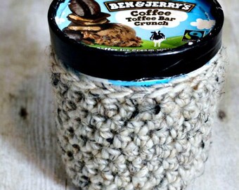 Ice Cream Cozy Crochet Pattern One Pint THE MOUNT VERNON