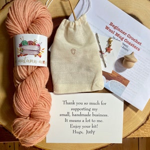 Jimcii Crochet Kit for Beginners, Beginner Crochet Knitting Kit Kits for  Beginners Adults, Step-by-Step