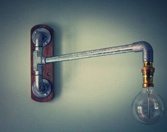 Wall Light - Industrial Lighting #theurbanlightsco - Vintage Light - Rustic Lighting - Home & Living - Rustic - Vintage - Furniture