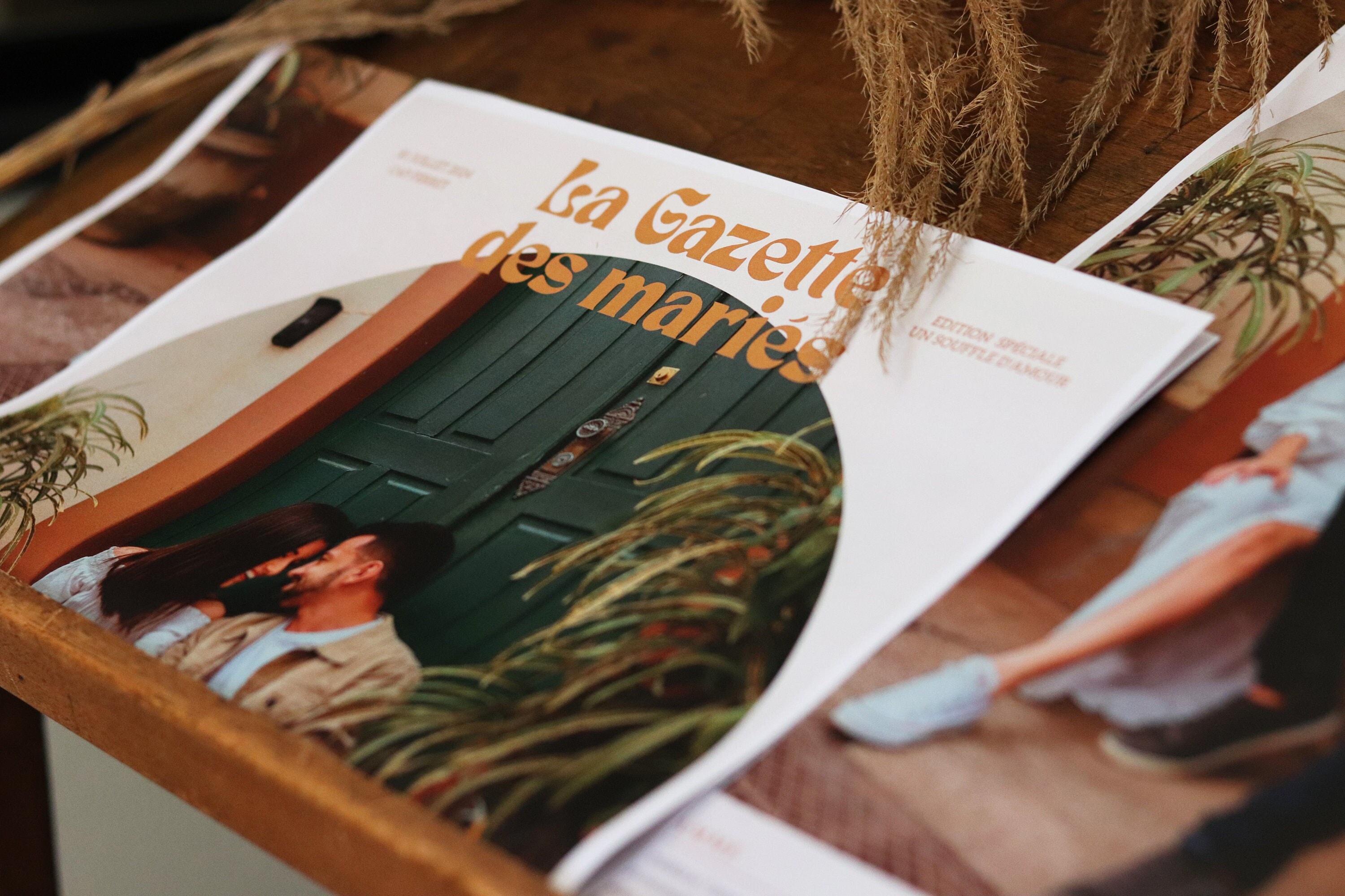 Service Gazette des Mariés : Imprimez Votre Histoire Uniquement