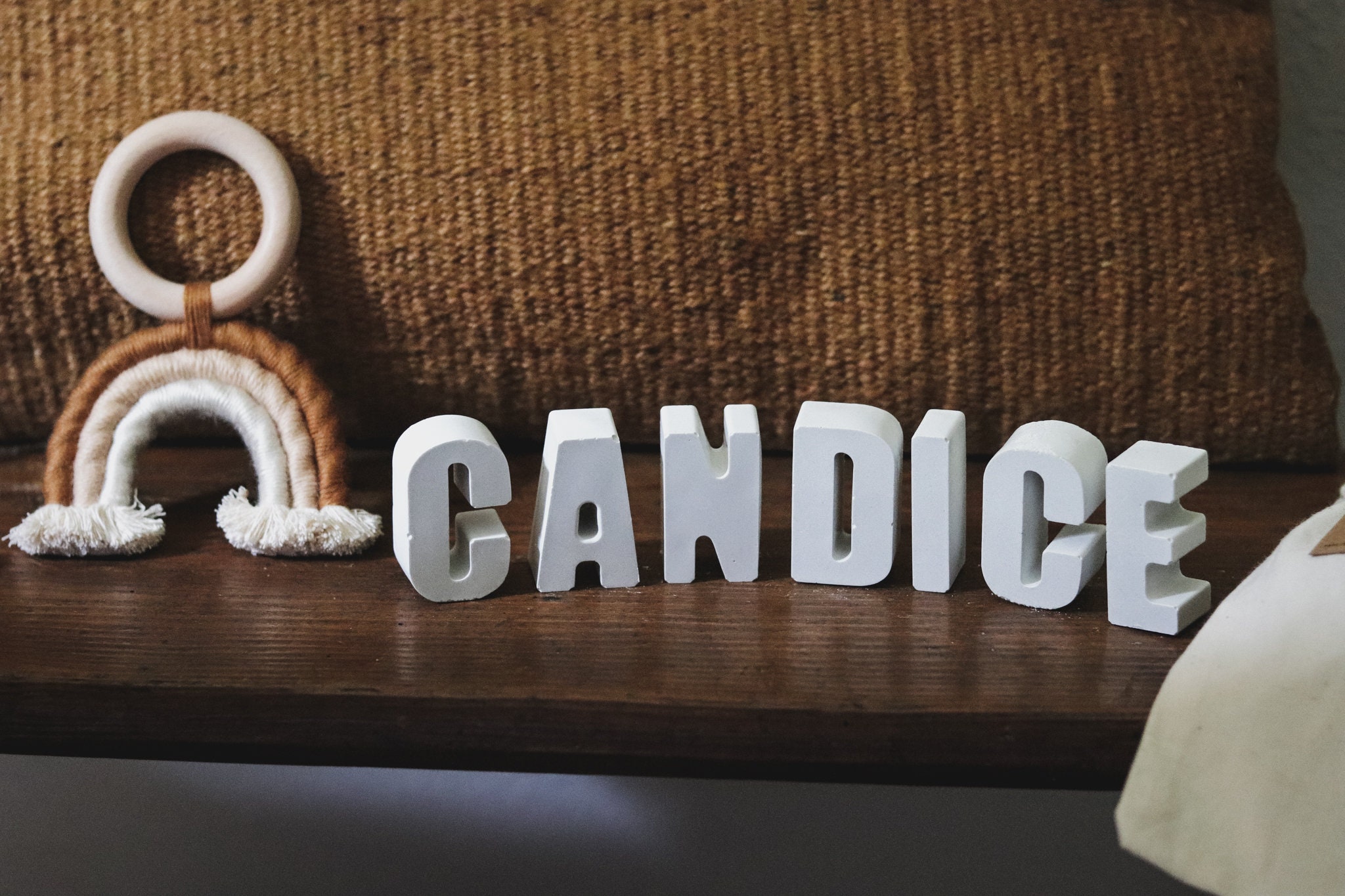 Nouveau Déco Chambre - Prénom + Pochette | en Sus