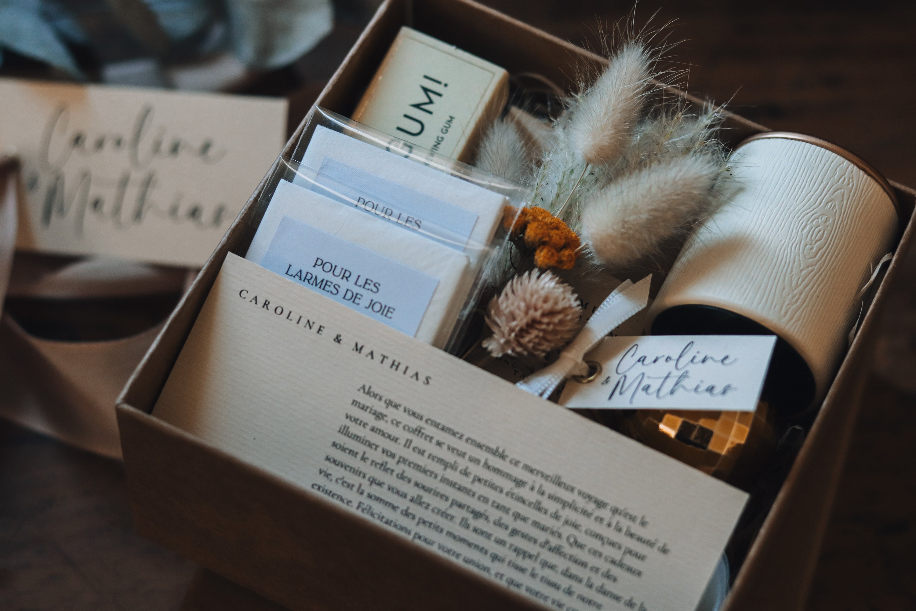 Coffret Mariage Casa Ruja Cottage – Cadeau Personnalisé Élégant