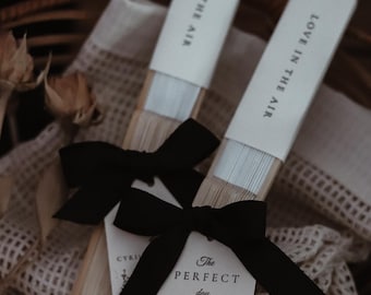 Cadeaux invités : Eventail personnalisé - commande minimum 30