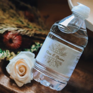Étiquettes Personnalisées pour Bouteilles d'Eau : Une Touche d'Élégance pour Vos Moments Spéciaux !