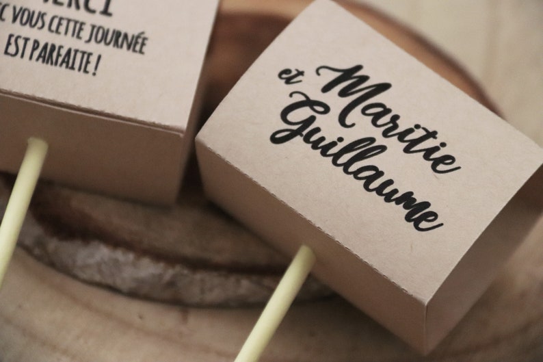 Cadeaux invités : Sucettes personnalisées commande min 20 image 2