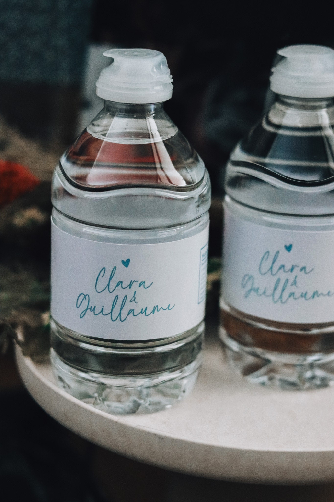 Étiquettes pour Bouteilles d’Eau Personnalisées pour Événements