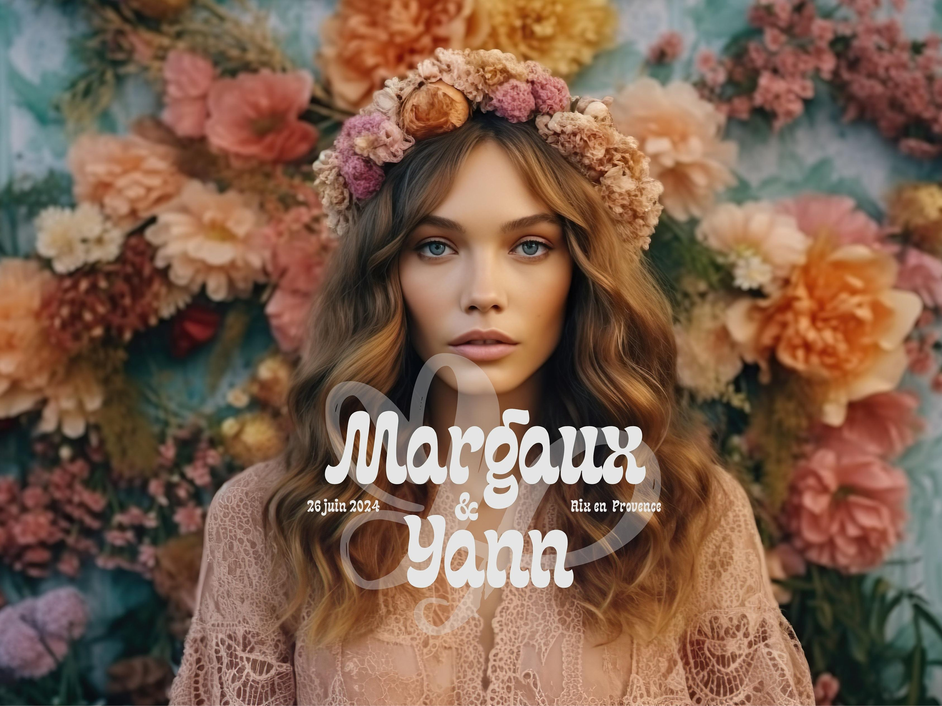 Logo de Mariage Personnalisé Élégant et Unique