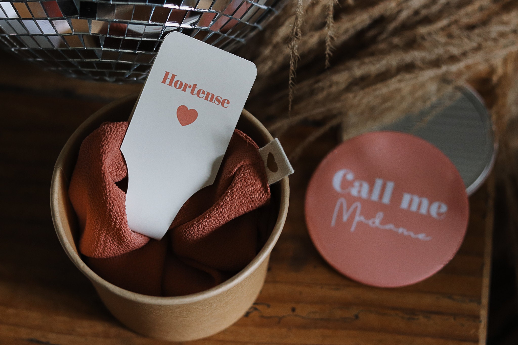 Coffret chouchou et miroir – Minimum 10 box