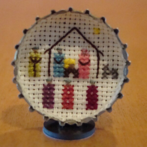 Mini Nativity Counted Cross Stitch