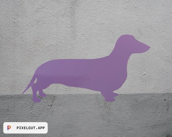 Dachshund Vinyl Decal / Doxie Decal/ Vinyl Sticker / Doxie Decor / Doxie Lover