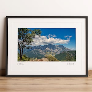 Corsica Print, Corsica Poster, Corsica Coordinates, Corsica Wall Art, Corsica Photo Print, Corsica Travel, Wall Decor