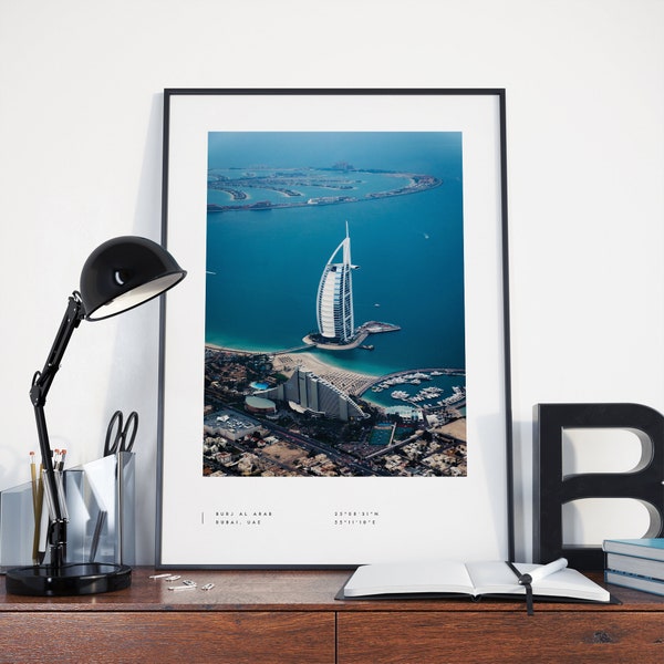 Burj Al Arab Print Etsy