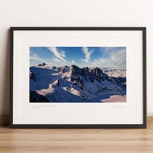 Chamonix Print, Chamonix Poster, Mont Blanc, Chamonix Coordinates, Chamonix Wall Art, Chamonix Photo Print, Chamonix Travel, Wall Decor