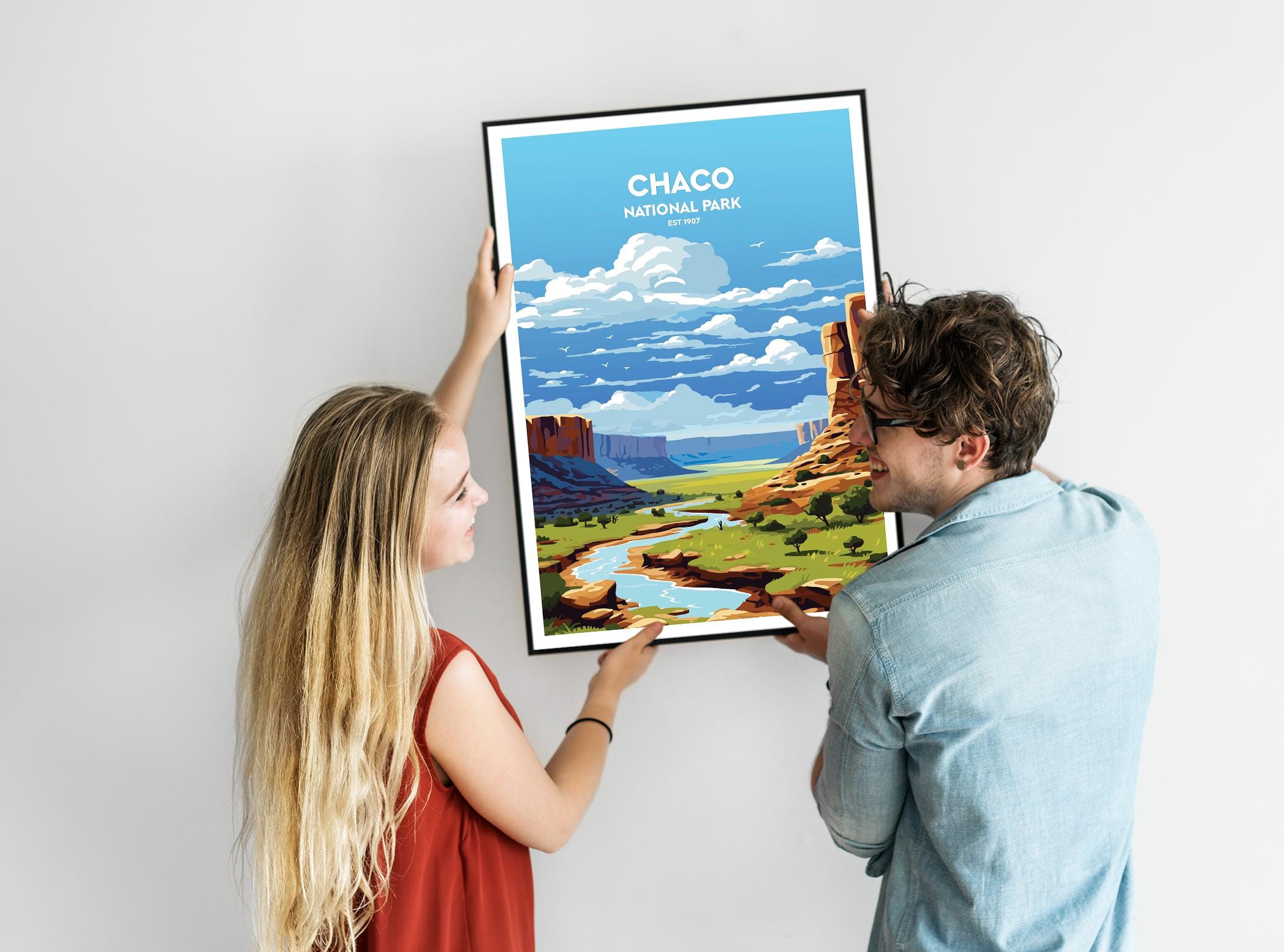 Chaco Culture National Park Poster Chaco Culture National Park
