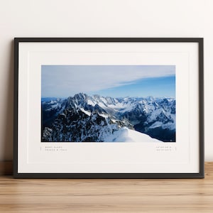 Mont Blanc Print, Mont Blanc Poster, Mont Blanc Coordinates, Mont Blanc Wall Art, Mont Blanc Black and White, Mont Blanc Travel, Home Decor