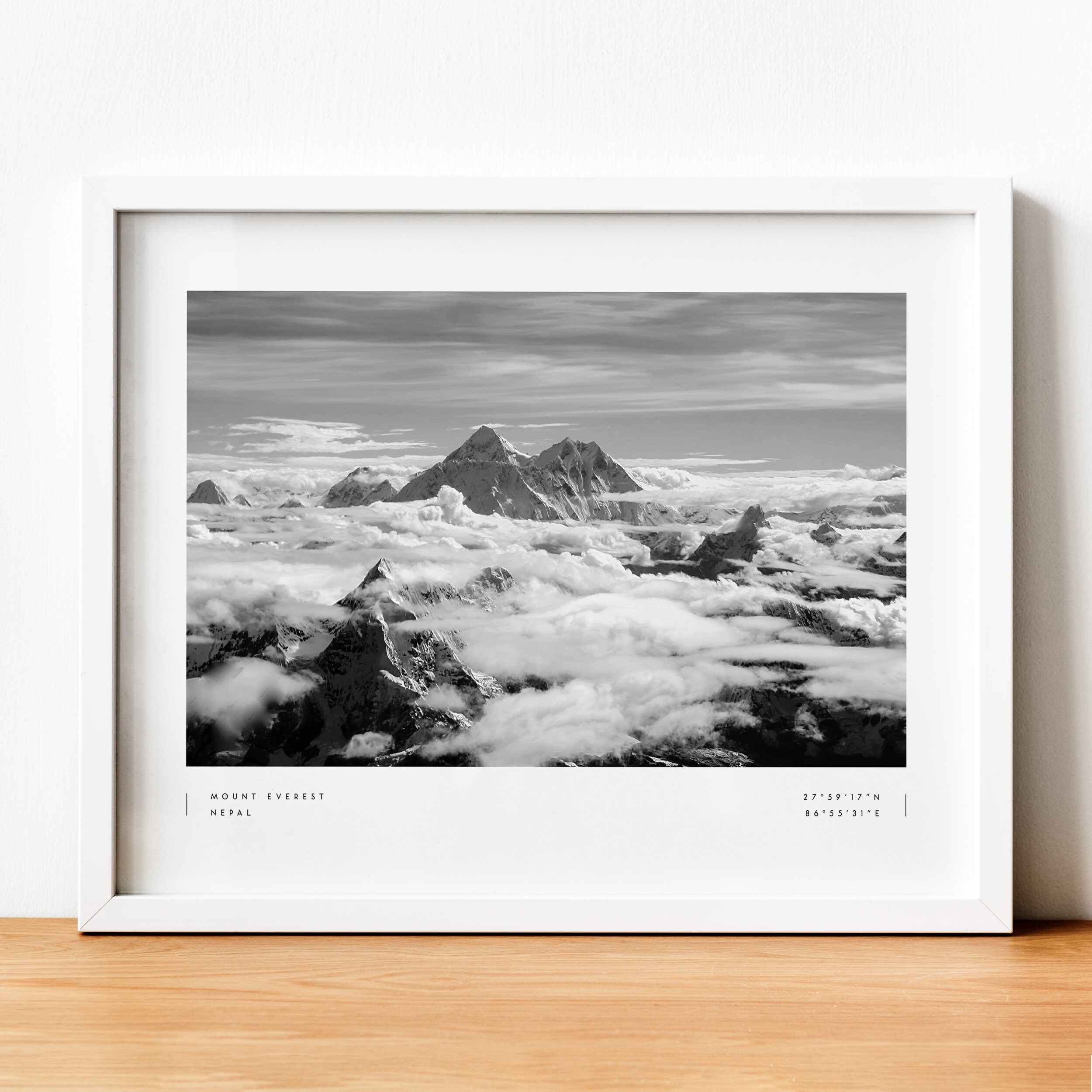Mount Everest Print, Mount Everest Poster, Mount Everest