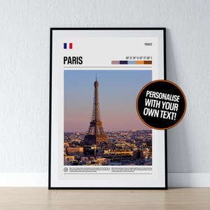 Paris Poster Paris Wandkunst Paris Cafe Koordinaten Frankreich Fotodruck Reisegeschenk French Poster Print Home Wanddeko