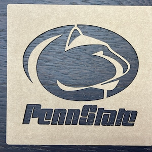 Pochoir Penn State / pochoir en carton 1/16 po. / 5 po. à 14 po.