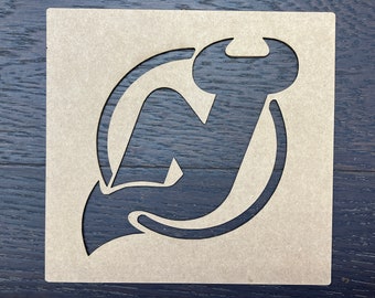 Devils stencil  / 1/16&#39;&#39; cardboard stencil  / 5&#39;&#39; to 14&#39;&#39;