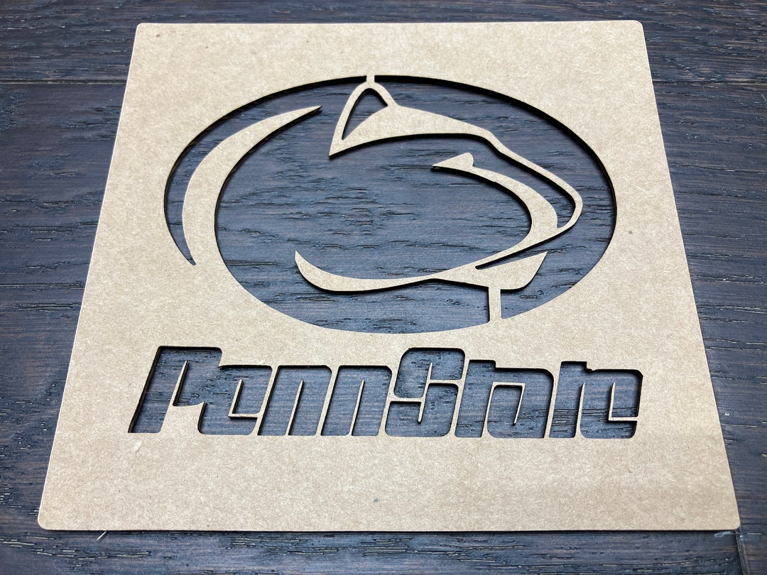 Penn State Stencil 1 16 Cardboard Stencil Etsy penn-state-stencil-1-16-cardboard-stencil-etsy