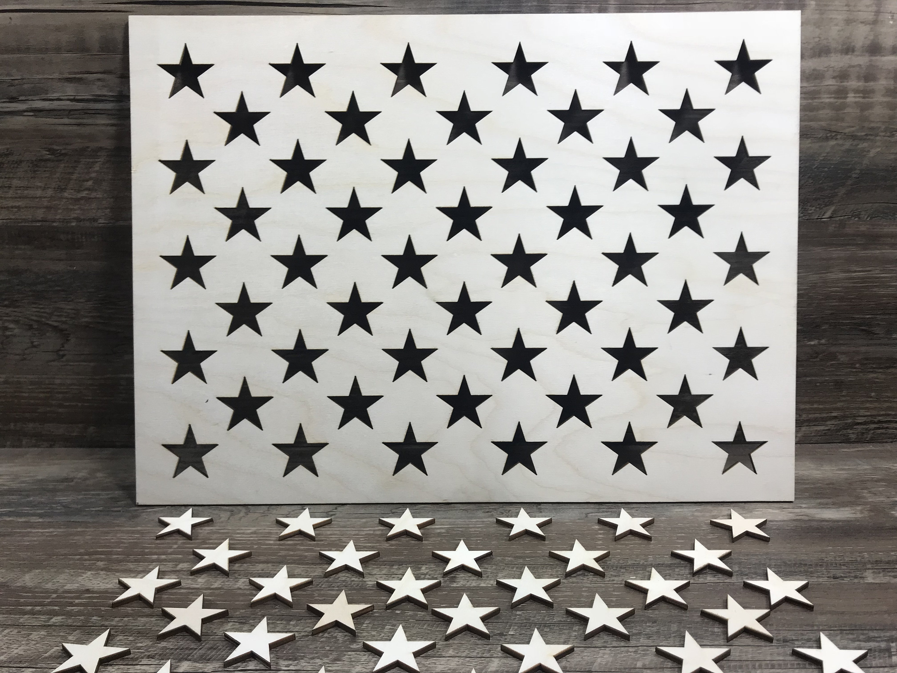 USA US American Flag Waving Wave Wavy Stencil (199) – Stencilville