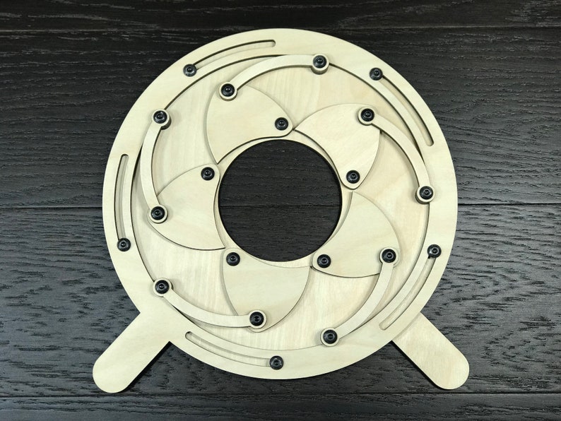 Laser cut Mechanical Iris 5.9mm Craft plywood Etsy