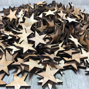 Bulk Laser-Cut Wooden Stars, Crafting Supplies, Baltic Birch Plywood bild 4
