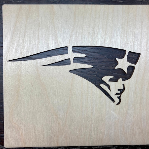 New England Patriot Stencil - Etsy