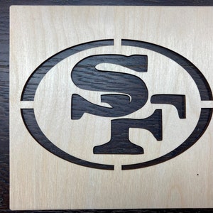 San Francisco stencil / wood stencil / Laser cut / 6&#39;&#39; to 14&#39;&#39;