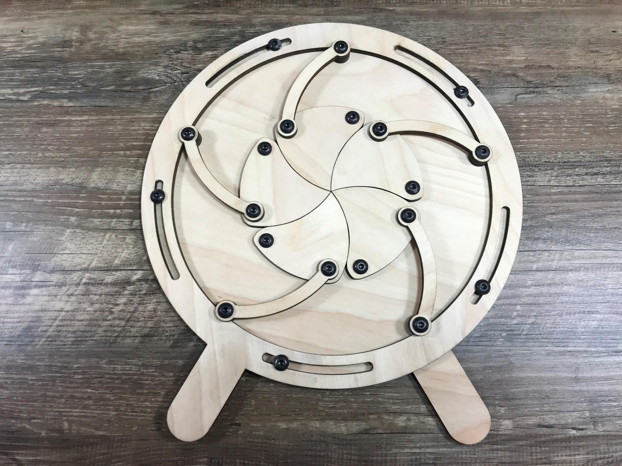 Laser cut Mechanical Iris 1/4 Craft plywood Etsy