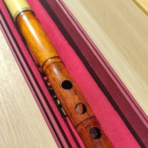 Ney flute / The Ussak Model Süpürde Ney / Turkish Ney flute Reed+Mahogany wood, hybrid Ney, for professional players!!